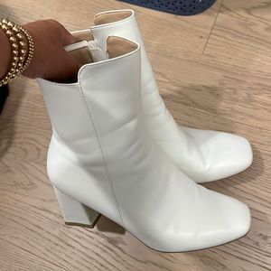 White booties